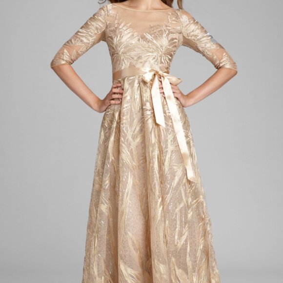 Teri Jon by Rickie Freeman Gown - Picture 9 of 9